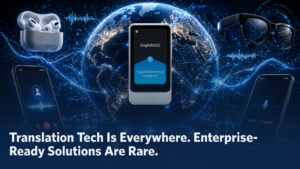 Translation Tech Is Everywhere. Enterprise-Ready Solutions Are Rare